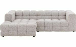 Afbeelding van een Goossens Bank Dean beige, stof, 2-zits,