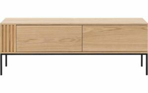 Afbeelding van een Goossens Tv Meubel Viola, 2 kleppen staand