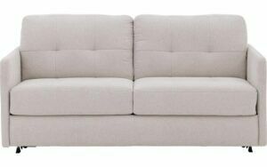 Afbeelding van een Goossens Slaapbank Timor, 2,5 zits inclusief matras 140 cm