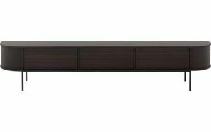 Afbeelding van een Goossens Tv Meubel Delfina, 3 kleppen staand