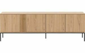 Afbeelding van een Goossens Dressoir Viola, 4 deuren staand