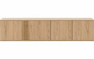 Afbeelding van een Goossens Dressoir Viola, 4 deuren hangend