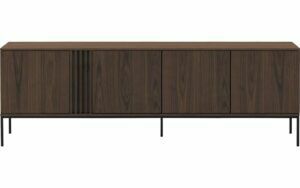 Afbeelding van een Goossens Dressoir Viola, 4 deuren staand