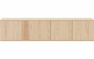 Afbeelding van een Goossens Dressoir Viola, 4 deuren hangend