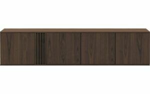 Afbeelding van een Goossens Dressoir Viola, 4 deuren hangend