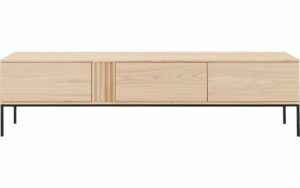 Afbeelding van een Goossens Tv Meubel Viola, 3 kleppen staand