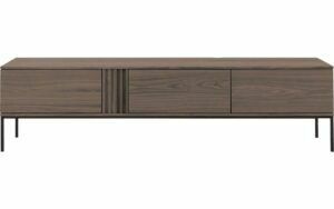 Afbeelding van een Goossens Tv Meubel Viola, 3 kleppen staand