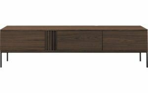 Afbeelding van een Goossens Tv Meubel Viola, 3 kleppen staand