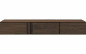 Afbeelding van een Goossens Tv Meubel Viola, 3 kleppen hangend