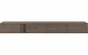 Afbeelding van een Goossens Tv Meubel Viola, 4 kleppen hangend