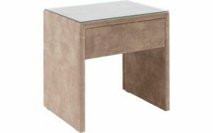 Afbeelding van een Goossens Nachtkastje Molise, 1 lade, strakke hoek