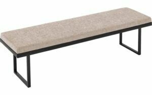 Afbeelding van een Goossens Bedbank Calabria, 165 cm breed