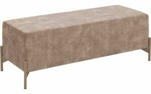 Afbeelding van een Goossens Bedbank Itala, 130 cm breed