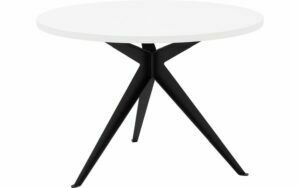 Afbeelding van een Goossens Eettafel Fenix, Rond 110 cm