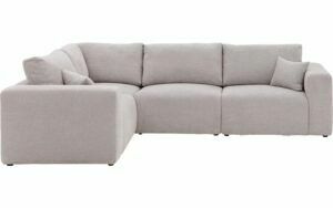 Afbeelding van een Goossens Bank Mika grijs, stof,