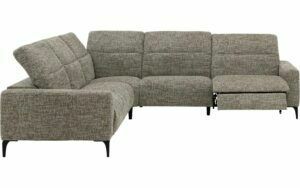 Afbeelding van een Goossens Relaxbank Apollo Met Verstelbare Hoofdsteunen groen, stof, 1,5-zits, stijlvol landelijk