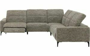 Afbeelding van een Goossens Relaxbank Apollo Met Verstelbare Hoofdsteunen groen, stof, 1,5-zits, stijlvol landelijk