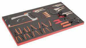 Afbeelding van een Bahco Foaminlay Fit&Go 40" met tangen - 20-delig - FF1B10LM