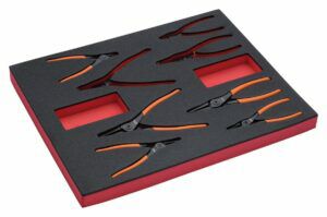 Afbeelding van een Bahco Foaminlay Fit&Go 2/3 met borgringtangen - 8-delig - FF1F4004