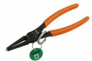 Afbeelding van een Bahco Binnenborgringtang | met veiligheidsring | rechte bek | gefosfateerd | 19 mm - 60 mm - TAH2800-180