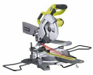 Afbeelding van een Ryobi EMS216L Afkortzaag 1200 Watt + laser - 5133001197