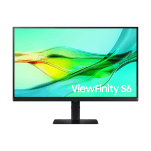 Afbeelding van een Samsung Viewfinity S6 Ls27d600uauxen - 27 Inch 2560 X 1440 (quad Hd) Ips-paneel In Hoogte Verstelbaar