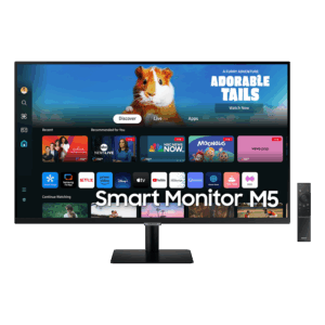 Afbeelding van een Samsung Smart Monitor M5 Ls27dm502euxen - 27 Inch 1920 X 1080 (full Hd) Va-paneel