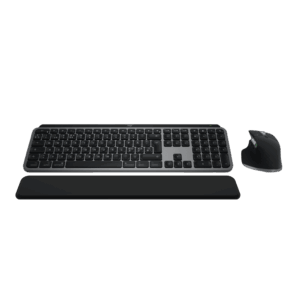 Afbeelding van een Logitech Mx Keys S Combo Voor Mac Draadloos Toetsenbord En Muisset Zwart