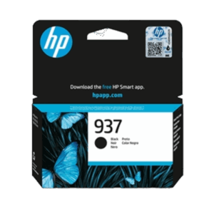 Afbeelding van een HP 937 Ink Black Blis Zwart