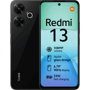 Afbeelding van een Xiaomi Redmi 13 6gb/128gb - 128 Gb Zwart