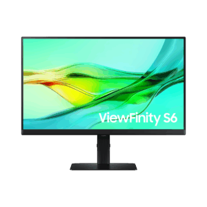 Afbeelding van een Samsung Viewfinity S6 - 24 Inch 2560 X 1440 (quad Hd) Ips-paneel In Hoogte Verstelbaar