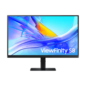 Afbeelding van een Samsung Viewfinity S8 - 27 Inch 3840 X 2160 (ultra Hd 4k) Ips-paneel In Hoogte Verstelbaar