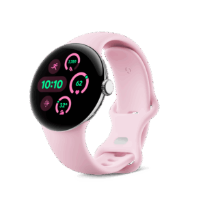 Afbeelding van een Google Pixel Watch 3 - 41 Mm Zilver/roze