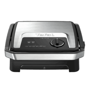 Afbeelding van een Tefal Gc272d Inicio Adjuct Contactgrill Zilver