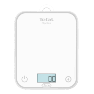 Afbeelding van een Tefal Bc50d2 Optiss Keukenweegschaal Wit