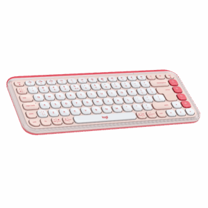 Afbeelding van een Logitech Pop Icon Keys Draadloos Toetsenbord Roze