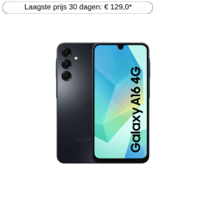 Afbeelding van een Samsung Galaxy A16 4g (lte) - 128gb Black 128 Gb Zwart
