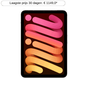 Afbeelding van een Apple Ipad Mini (2024) Wifi + Cellular - 512 Gb Sterrenlicht