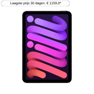 Afbeelding van een Apple Ipad Mini (2024) Wifi + Cellular - 512 Gb Paars