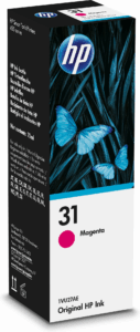 Afbeelding van een HP 31 Magenta Inktfles 70 Ml