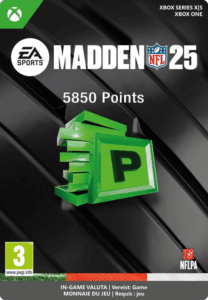 Afbeelding van een Microsoft Madden Nfl 25 - 5850 Points