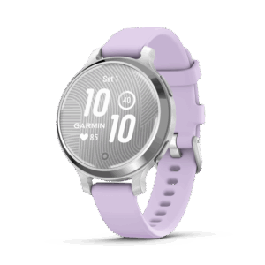 Afbeelding van een Garmin Lily 2 Active Zilver Smartwatch Paars