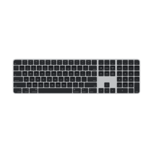 Afbeelding van een Apple Magic Keyboard Met Touch Id Numeriek Toetsenblok Draadloos Toetsenbord Zwart
