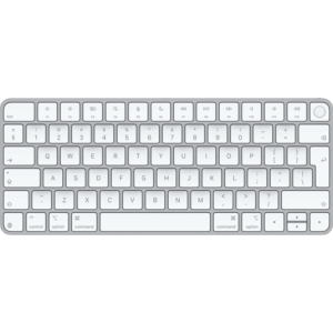 Afbeelding van een Apple Magic Keyboard Met Touch Id Voor Mac Apple Silicon Nederlands Draadloos Toetsenbord Wit