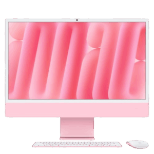 Afbeelding van een Apple Imac 24-inch Roze (m4) - 10-core Cpu GPu 16gb 512gb All-in-one-pc