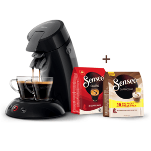 Afbeelding van een Philips Senseo Hd6553/67 Viva Café Inclusief 2 Pakken Koffiepads Senseo-machine Zwart