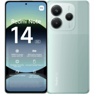 Afbeelding van een Xiaomi Redmi Note 14 - 5g 256gb Coral Groen 256 Gb