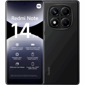 Afbeelding van een Xiaomi Redmi Note 14 Pro - 4g 256gb Midnight Zwart 256 Gb