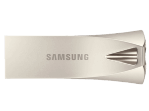 Afbeelding van een Samsung Bar Plus 128gb Champagne Zilver