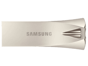 Afbeelding van een Samsung Bar Plus 256gb Champagne Zilver